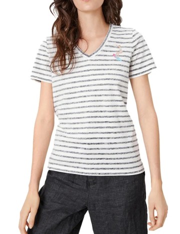 
						Tricou s.Oliver, alb