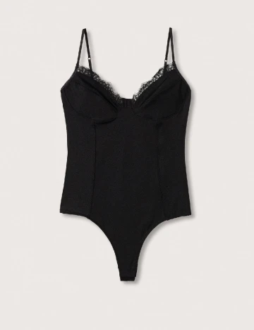 Body Mango, negru Negru