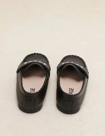 Mocasini Shein Kids, negru Negru