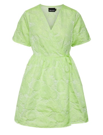 Rochie scurta Pieces, verde