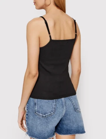 Maiou Calvin Klein Jeans, negru Negru