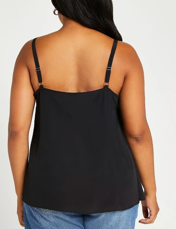 Maiou Plus Size River Island, negru Negru