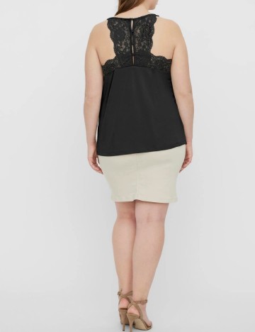 Maiou Vero Moda Curve, negru