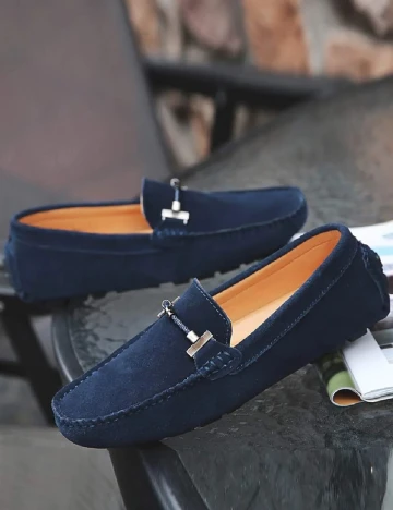 Mocasini SHEIN, bleumarin Albastru