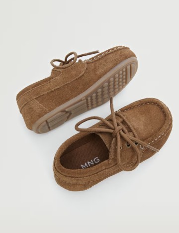 Mocasini Mango Kids, maro