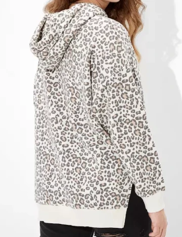 Hanorac OVERSIZE American Eagle, animal print Animal print