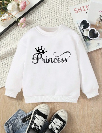 Bluza Shein Kids, alb