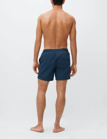 Short de baie Mango, bleumarin Albastru