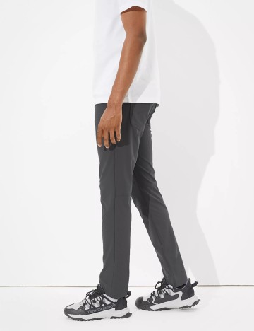 Pantaloni American Eagle, gri