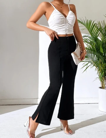 Pantaloni SHEIN, negru Negru