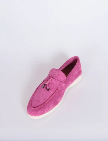 Mocasini SHEIN, magenta Mov