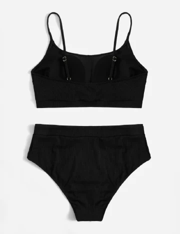 Costum de baie SHEIN CURVE, negru Negru