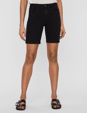 
						Pantaloni scurti Vero Moda, negru