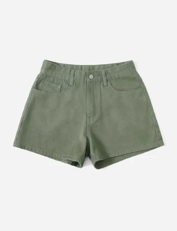 Pantaloni scurti Romwe, verde Verde