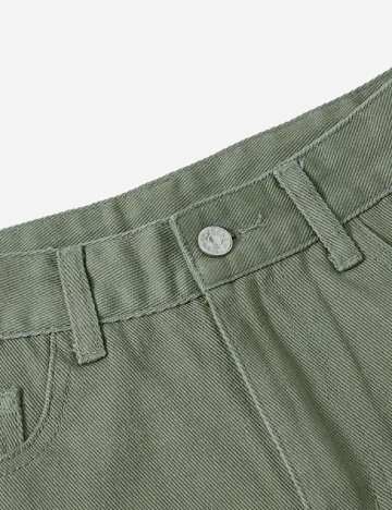 Pantaloni scurti Romwe, verde Verde