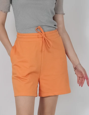 Pantaloni scurti Only, portocaliu, S Portocaliu