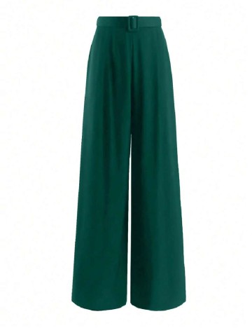 Pantaloni SHEIN CURVE, verde