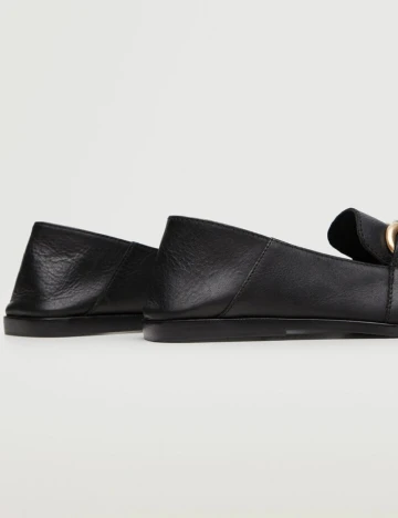 Mocasini Mango, negru Negru