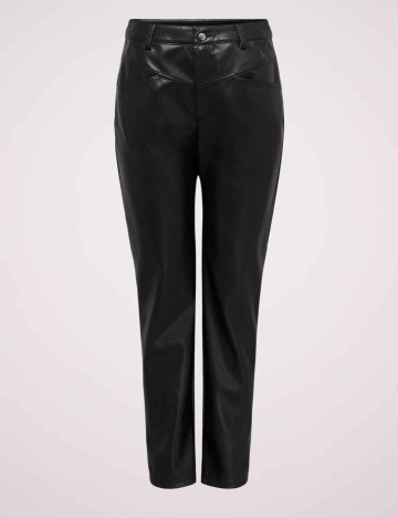 
						Pantaloni Only, negru