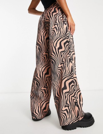 Pantaloni ASOS, maro