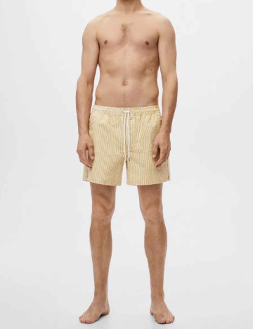 Short de baie Mango, galben