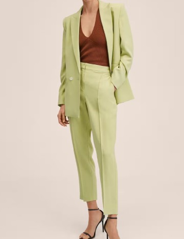 Pantaloni Mango, verde