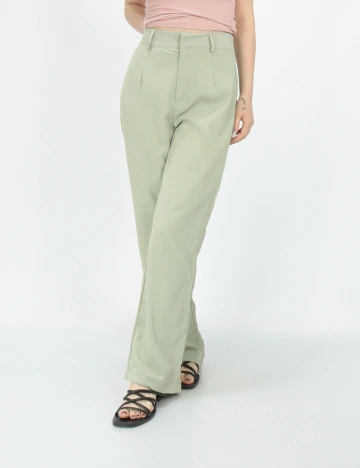 Pantaloni SHEIN, verde, M Verde