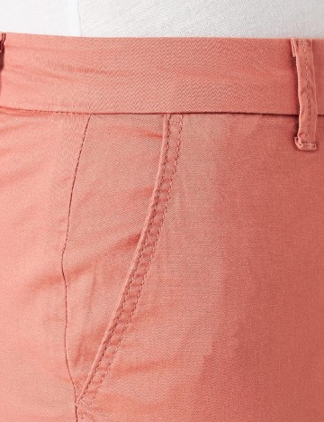 Pantaloni Only, roz pudra inchis