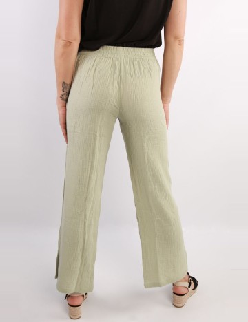 Pantaloni Jacqueline de Yong, verde