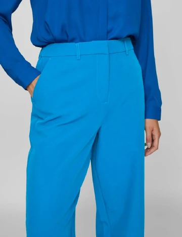 Pantaloni Vila, bleu Albastru