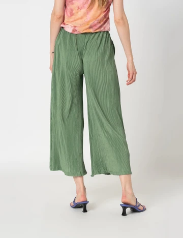 Pantaloni Hailys, verde, M Verde