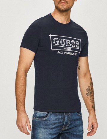 
						Tricou Guess, bleumarin