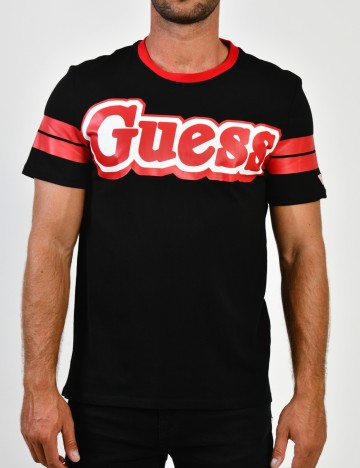 
						Tricou Guess, negru