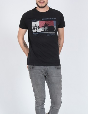 Tricou Milano Bulls, negru