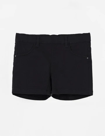 Pantaloni scurti Name It, negru, 3-4 ANI Negru