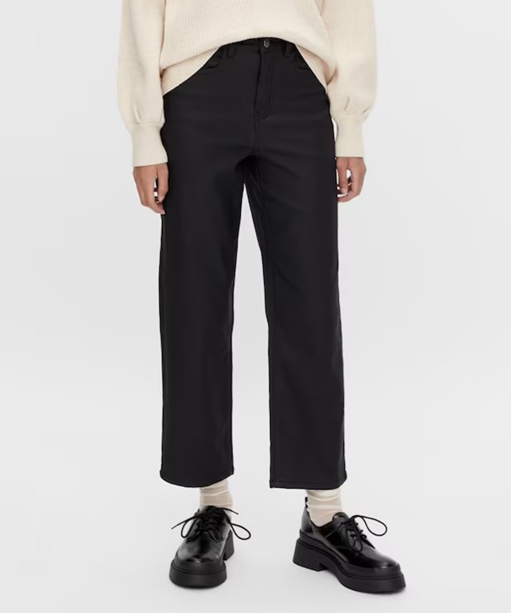 Pantaloni Object, negru, XS