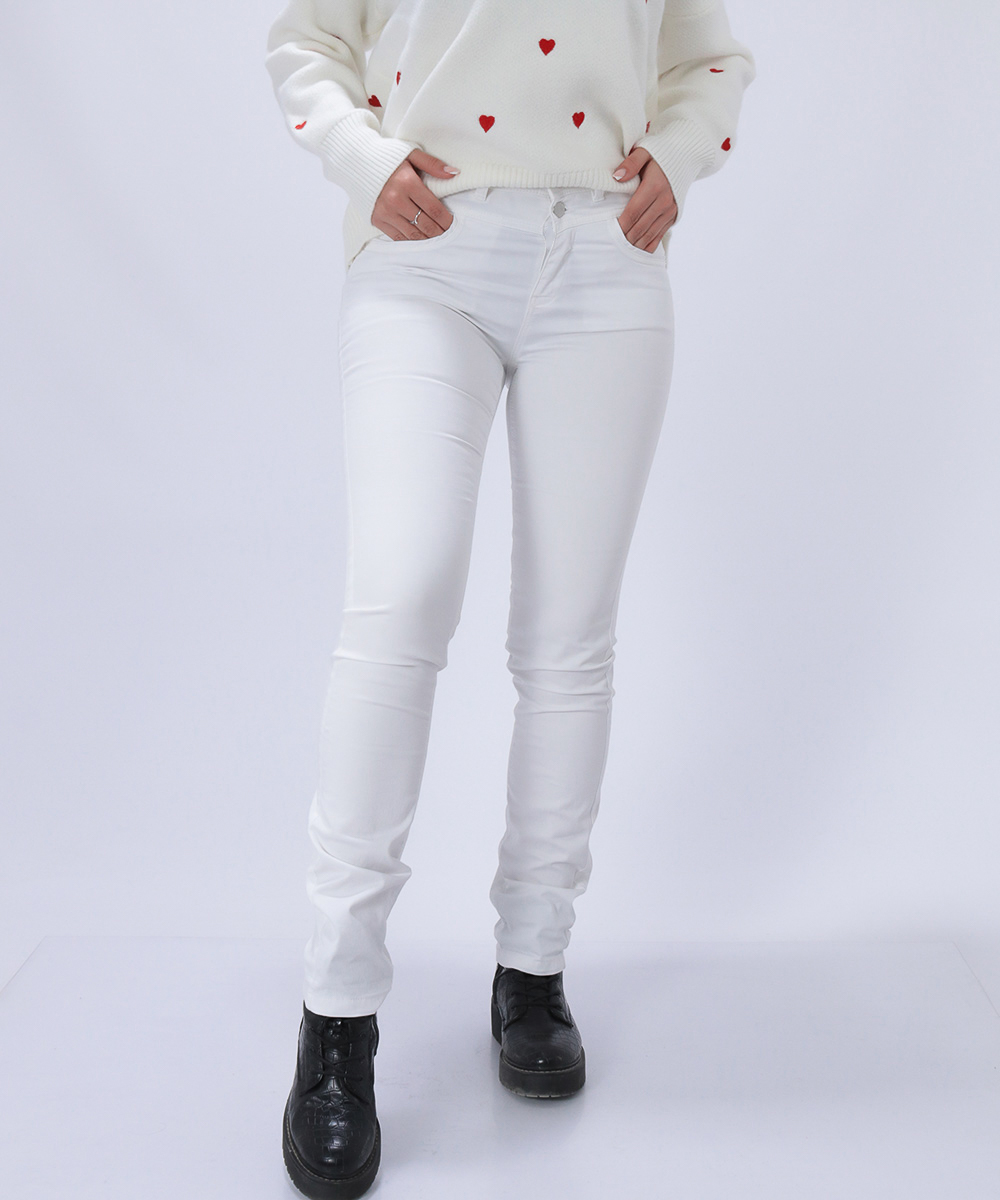 Blugi Q/S, alb, W34/L32