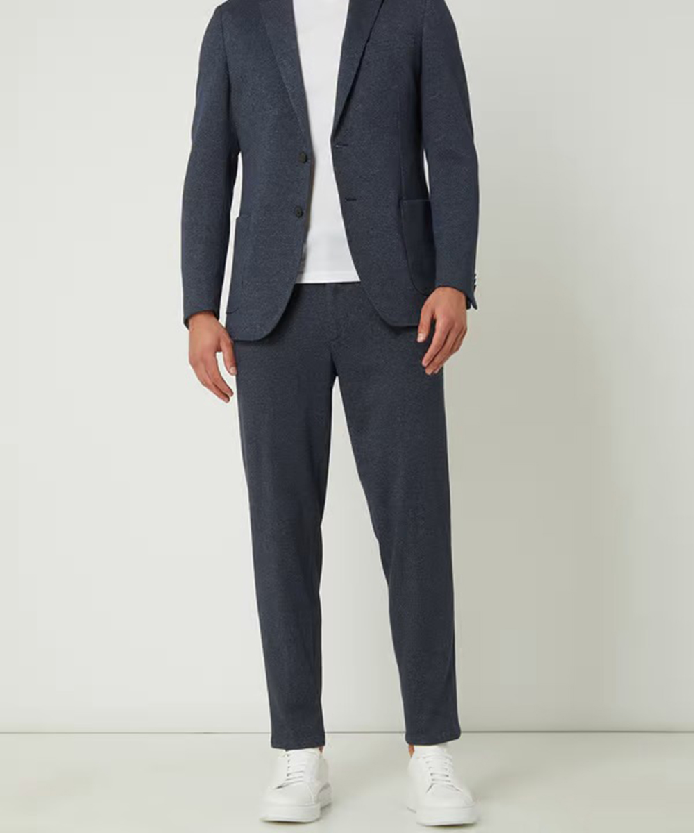Pantaloni s.Oliver, bleumarin, 46