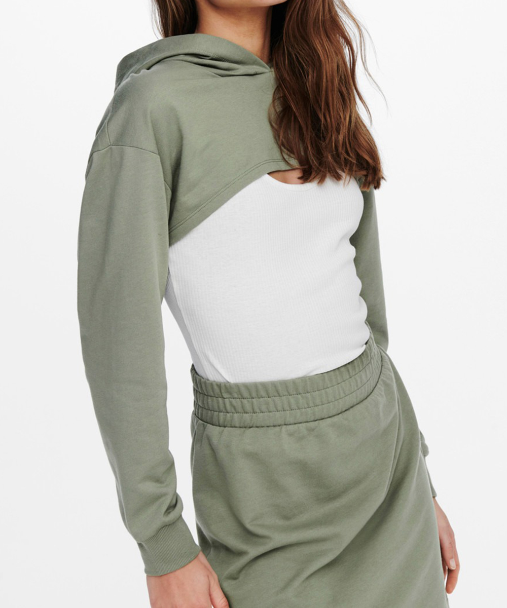 Top only, verde, m
