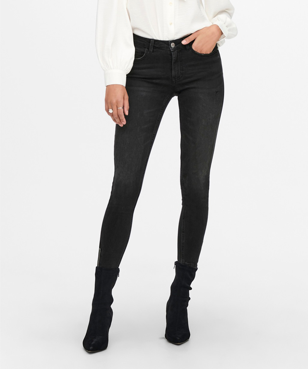 Blugi Jacqueline de Yong, negru