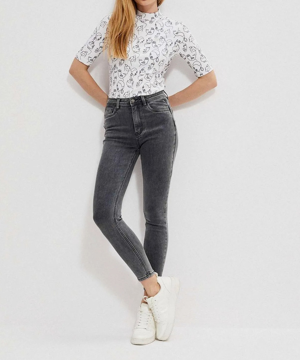 Blugi Only, gri, S/32