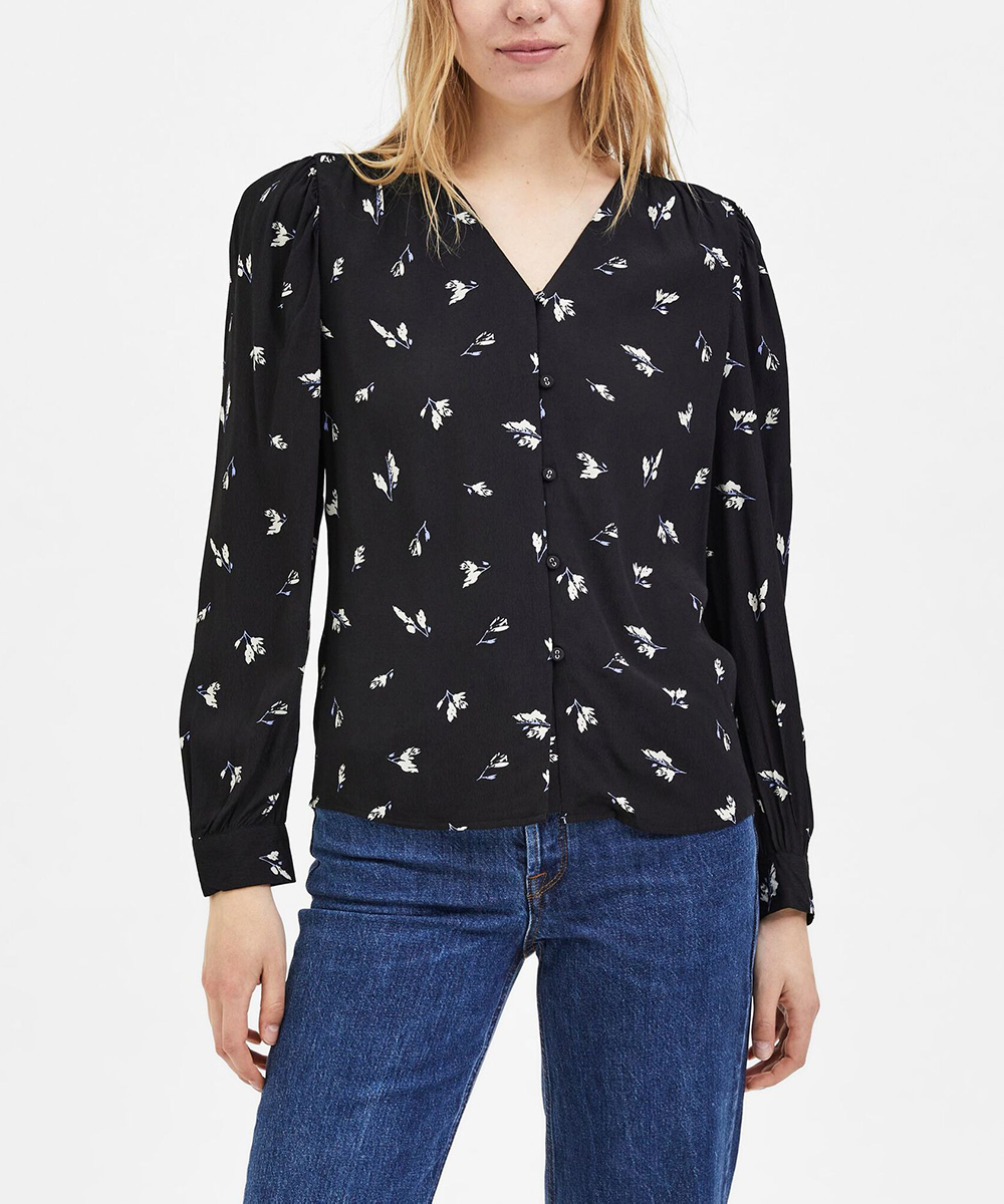 Camasa Selected Femme, negru