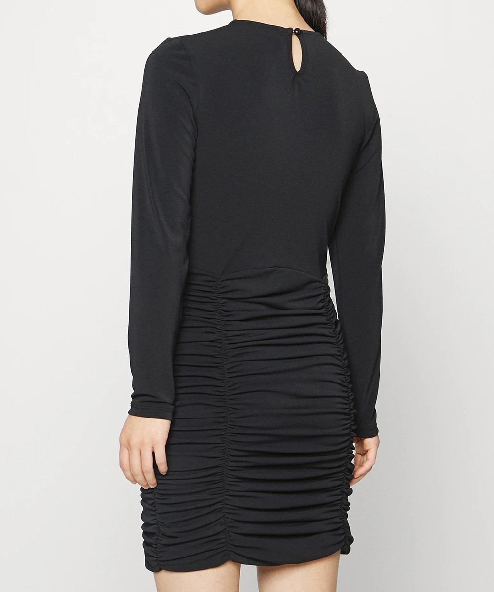 Rochie scurta Pieces, negru, M - 1 | YEO