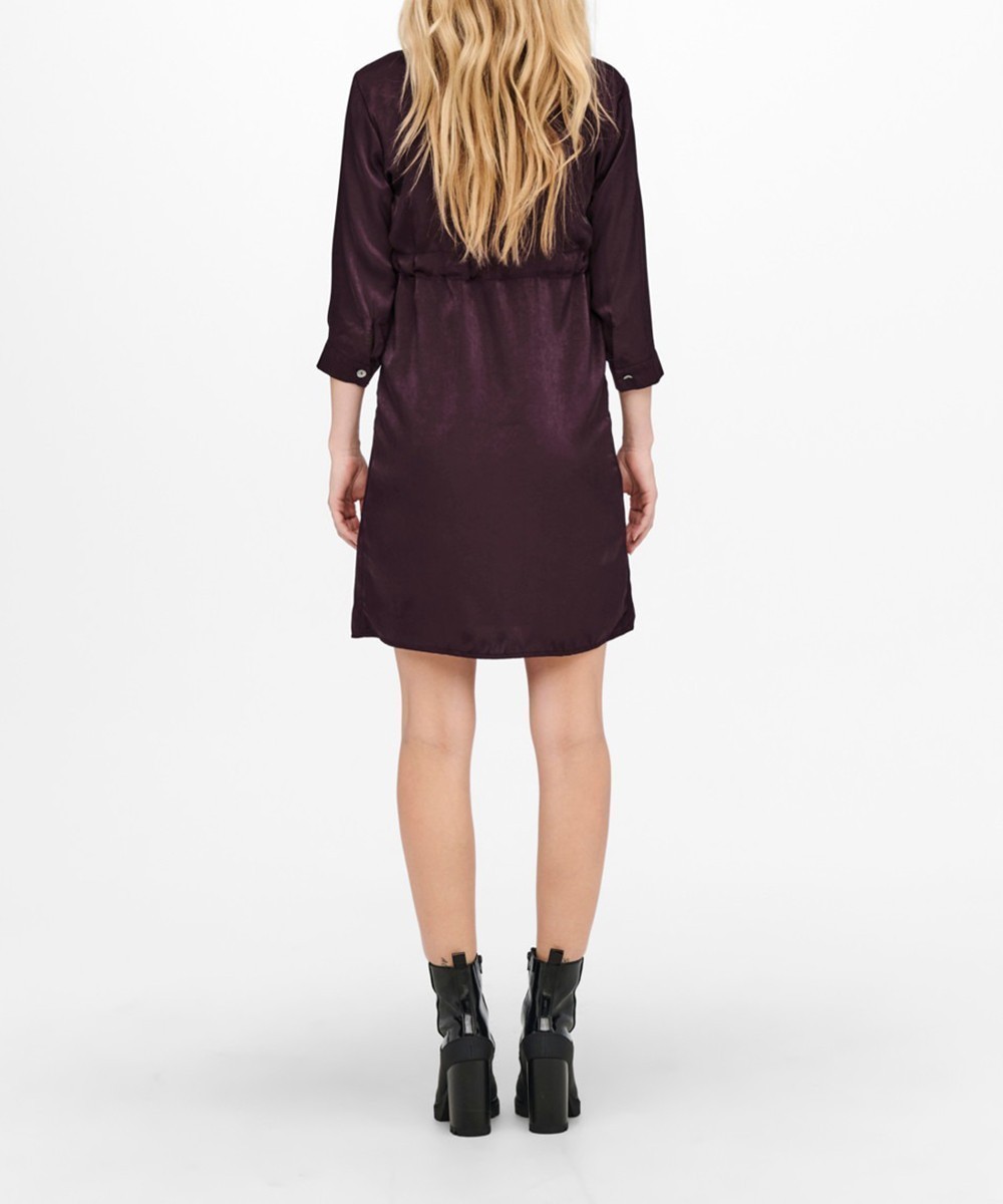 Rochie scurta Only Maternity, visiniu, XS - 1 | YEO
