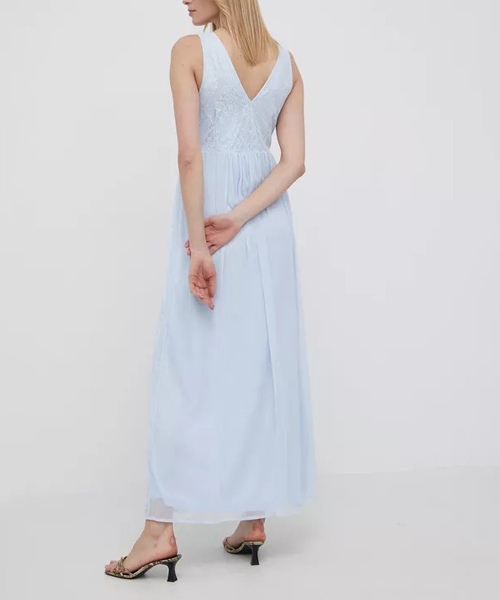 Rochie lunga Vila, bleu - 1 | YEO