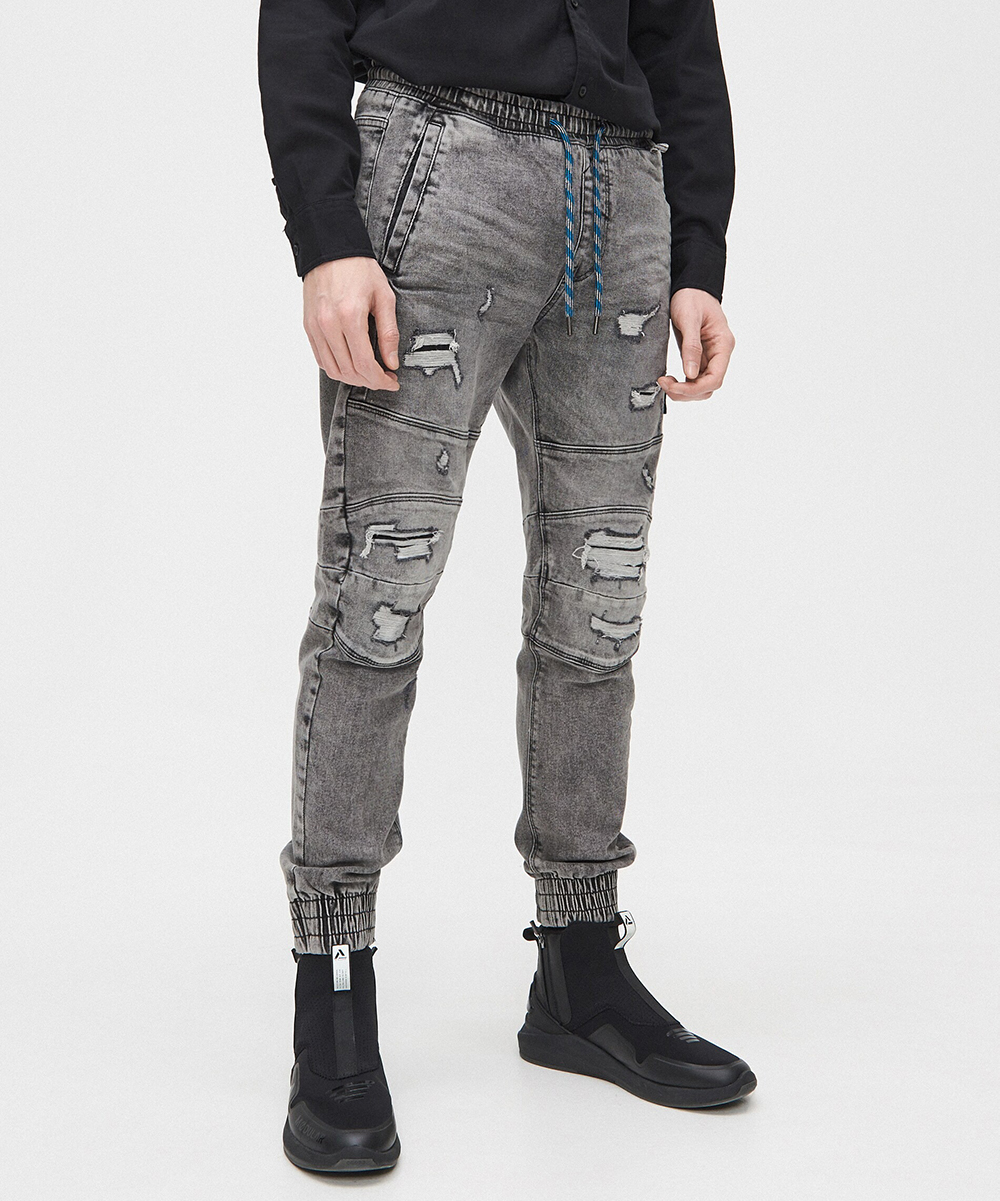 Blugi CROPP, gri, W28/L32
