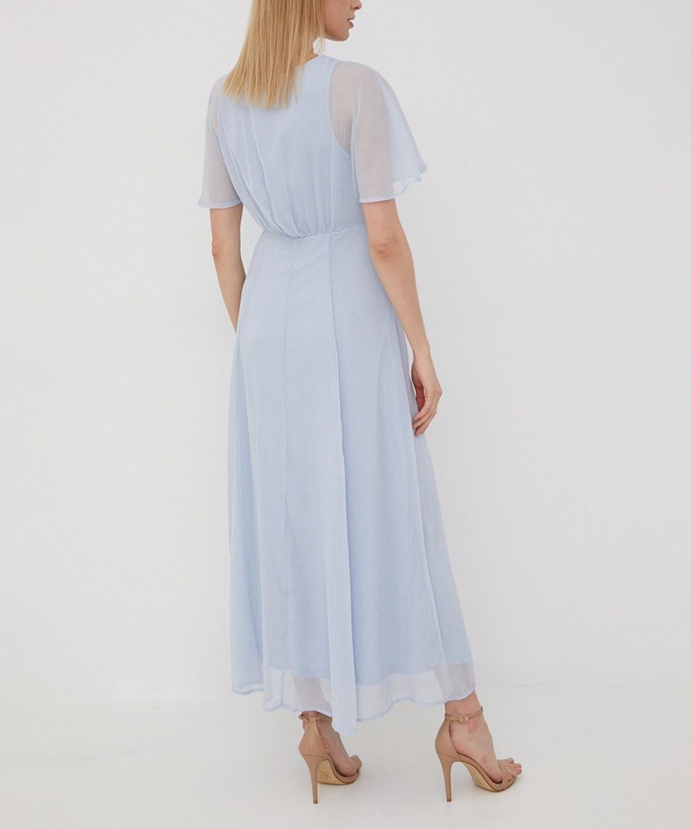 Rochie lunga Vila, bleu - 1 | YEO
