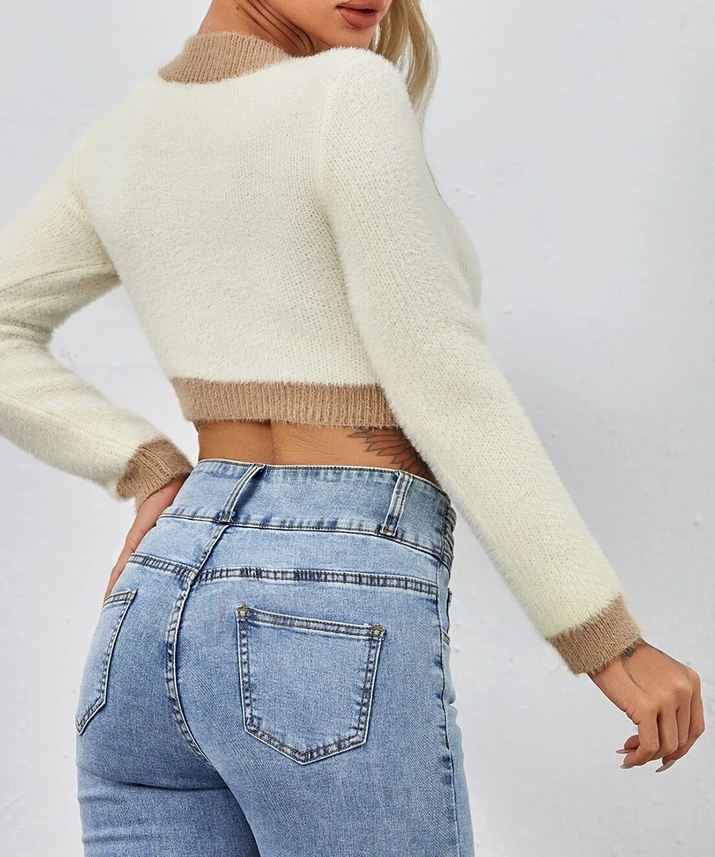Top SHEIN, crem, L - 1 | YEO