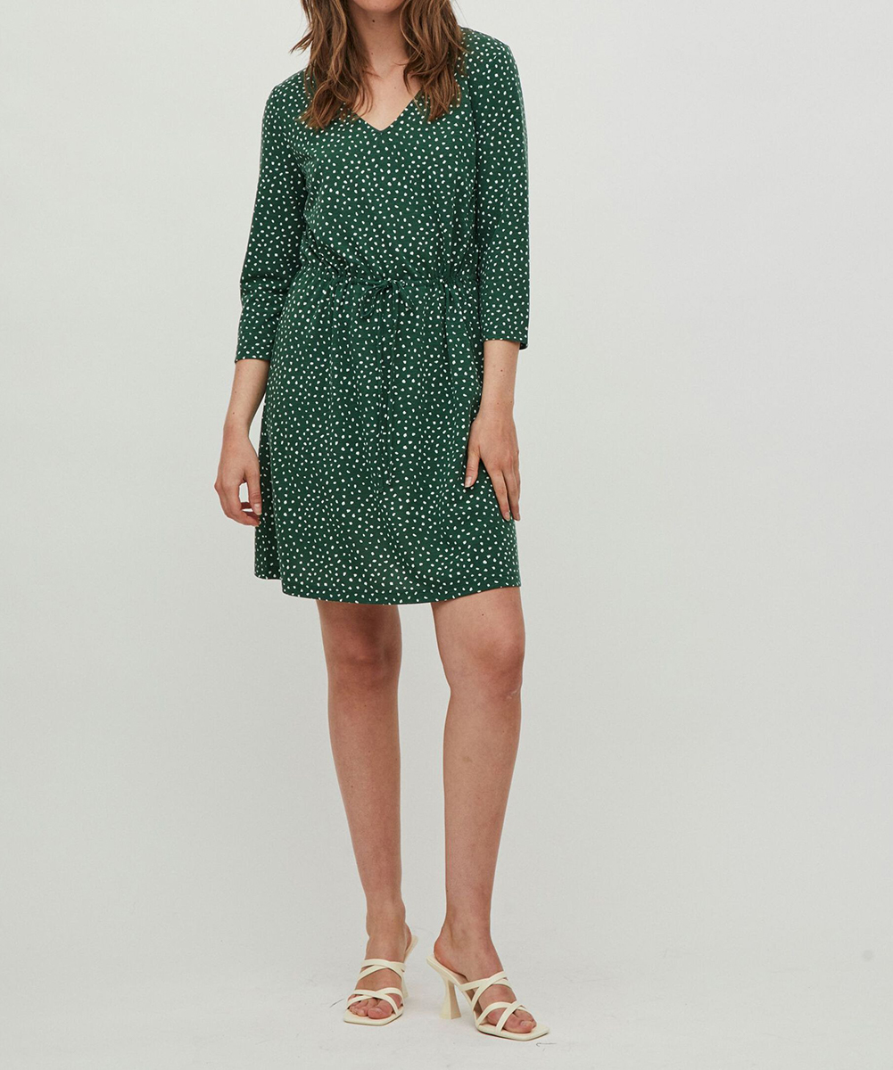 Rochie scurta Vila, verde