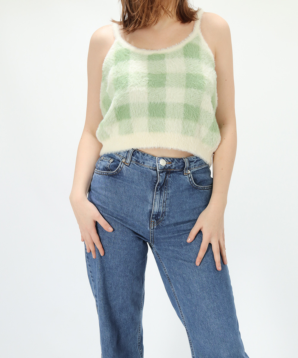 Top Vero Moda, verde, M